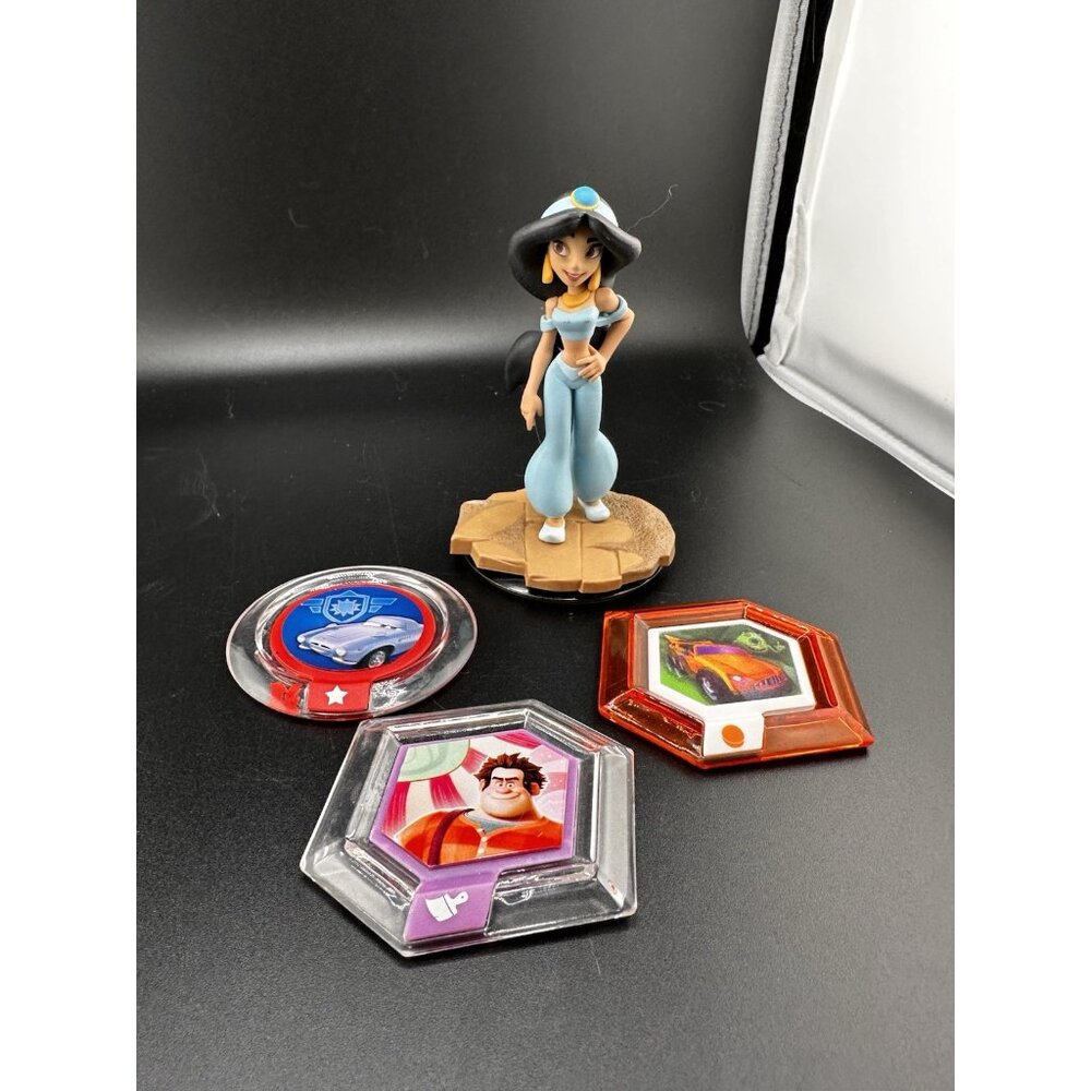 Disney Infinity Power‎ Disc Lot Cars Mike Car Toys R Us Jasmine Wreck It Ralph